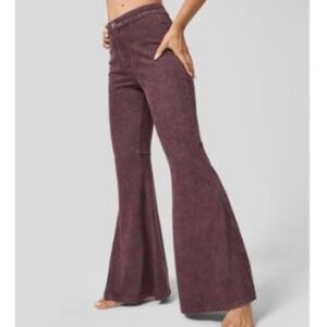 HALARA Purple Flared Pants